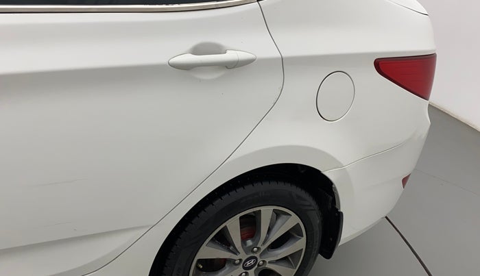 2016 Hyundai Verna 1.6 CRDI SX, Diesel, Manual, 1,15,155 km, Left quarter panel - Minor scratches