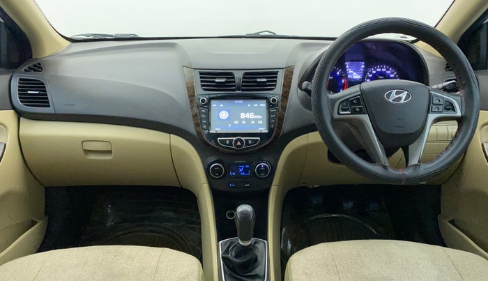 2016 Hyundai Verna 1.6 CRDI SX, Diesel, Manual, 1,15,155 km, Dashboard