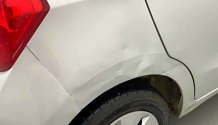 2017 Maruti Celerio ZXI AMT, Petrol, Automatic, 74,404 km, Right quarter panel - Slightly dented