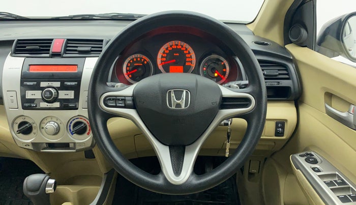 2010 Honda City V AT, Petrol, Automatic, 61,053 km, Steering Wheel Close Up