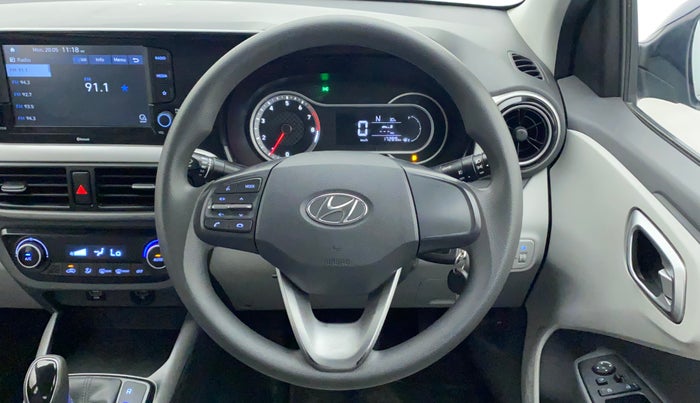 2019 Hyundai GRAND I10 NIOS SPORTZ AMT 1.2 KAPPA VTVT, Petrol, Automatic, 17,289 km, Steering Wheel Close Up