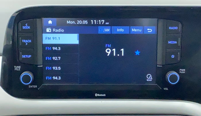 2019 Hyundai GRAND I10 NIOS SPORTZ AMT 1.2 KAPPA VTVT, Petrol, Automatic, 17,289 km, Infotainment System