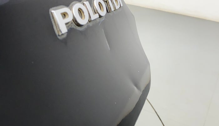 2012 Volkswagen Polo COMFORTLINE 1.2L, Diesel, Manual, 79,736 km, Dicky (Boot door) - Slightly dented