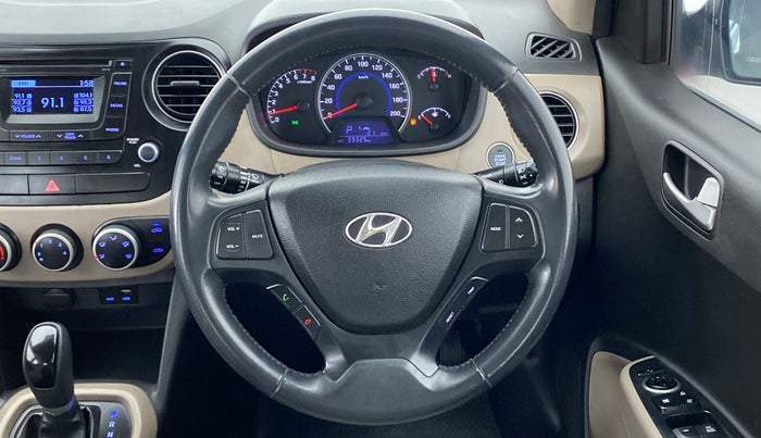 2015 Hyundai Grand i10 ASTA 1.2 AT VTVT, Petrol, Automatic, 33,368 km, Steering Wheel Close Up