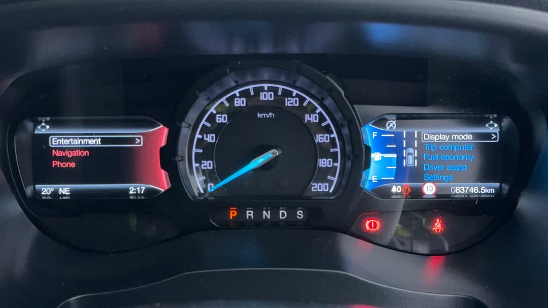 2021 Ford Everest Sport (4WD), Automatic, 83746 km, Odometer View