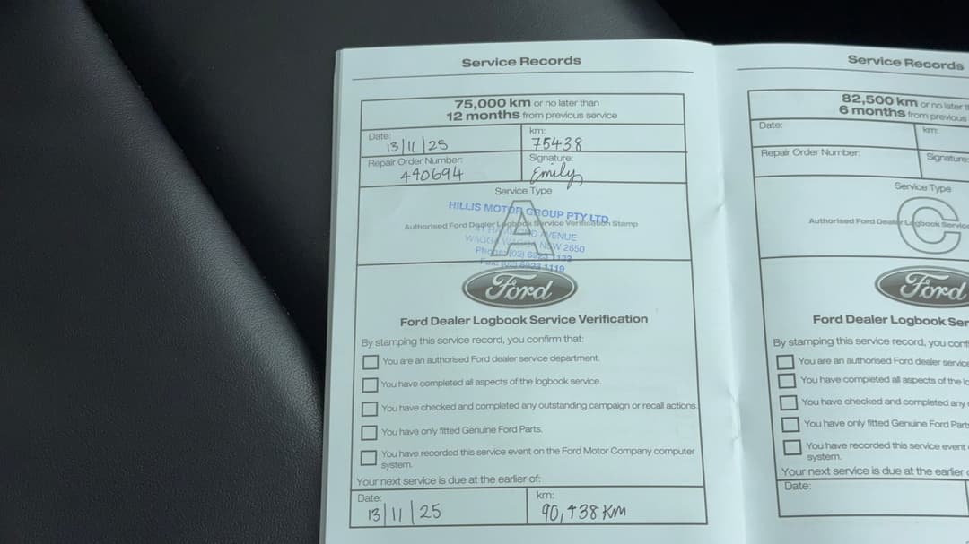 2021 Ford Everest Sport (4WD), Automatic, 83746 km, Service History