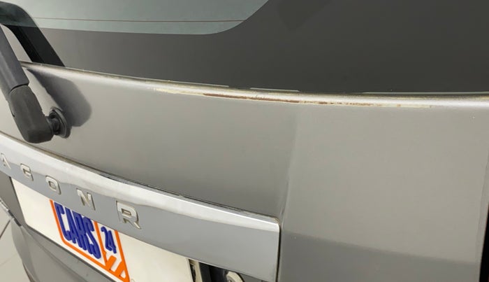 2015 Maruti Wagon R 1.0 VXI, Petrol, Manual, 31,108 km, Dicky (Boot door) - Paint has minor damage