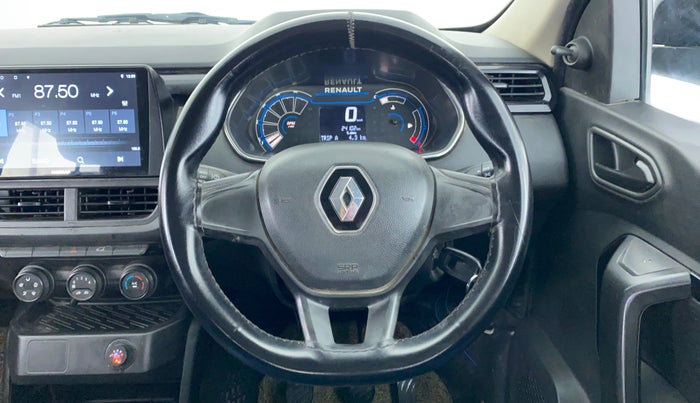 2021 Renault Kiger RXE 1.0 MT, CNG, Manual, 24,449 km, Steering Wheel Close Up
