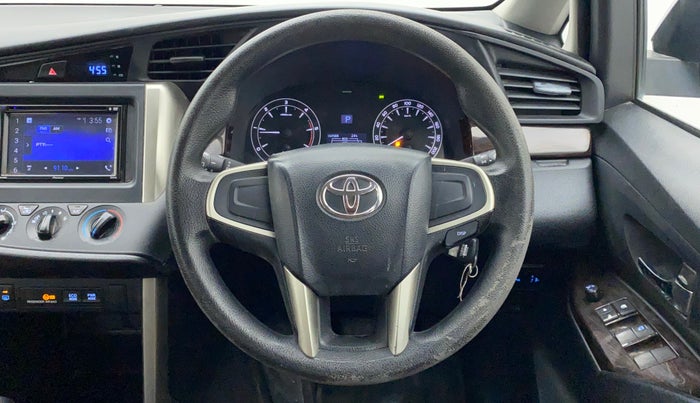 2018 Toyota Innova Crysta 2.8 GX AT 8 STR, Diesel, Automatic, 72,202 km, Steering Wheel Close Up