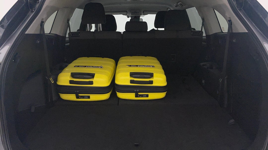 Boot Inside View with Luggage