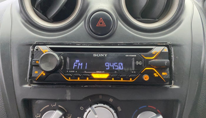 2016 Datsun Go T (O), Petrol, Manual, 70,543 km, Infotainment system - AM/FM Radio - Not Working