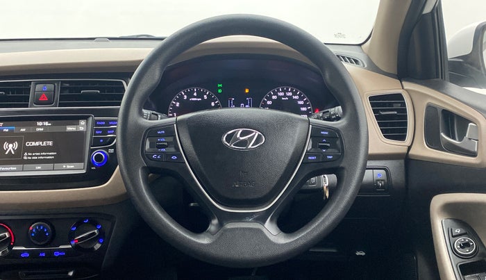 2019 Hyundai Elite i20 1.2 SPORTS PLUS VTVT CVT, Petrol, Automatic, 5,013 km, Steering Wheel Close Up