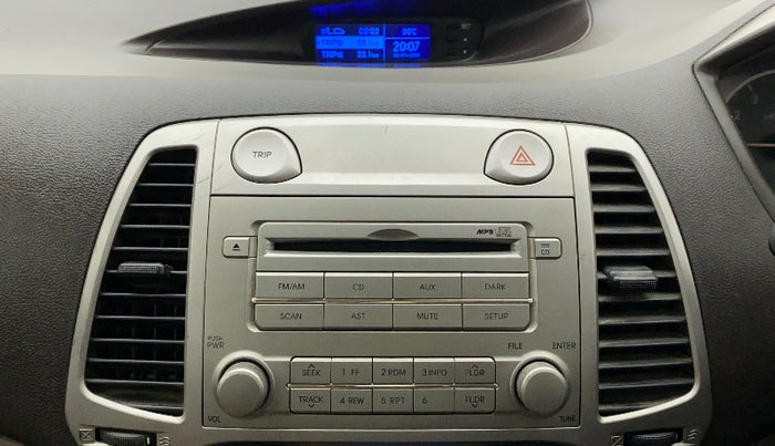 2011 Hyundai i20 SPORTZ (O) 1.2, Petrol, Manual, 32,464 km, Infotainment system - Music system not functional