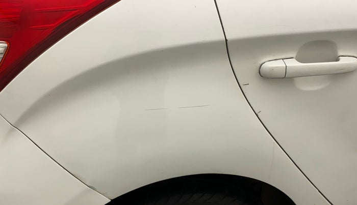 2011 Hyundai i20 SPORTZ (O) 1.2, Petrol, Manual, 32,464 km, Right quarter panel - Minor scratches