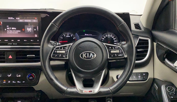 2019 KIA SELTOS GTX PLUS 1.4 PETROL, Petrol, Manual, 31,048 km, Steering Wheel Close Up