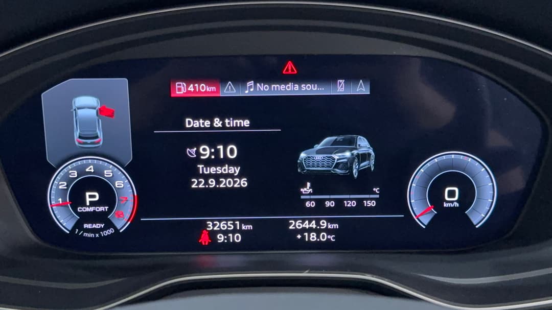 2022 Audi Q5 45 Tfsi Quattro Sport Mhev, Automatic, 32651 km, Odometer View