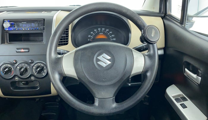 2018 Maruti Wagon R 1.0 LXI CNG, CNG, Manual, 56,476 km, Steering Wheel Close Up