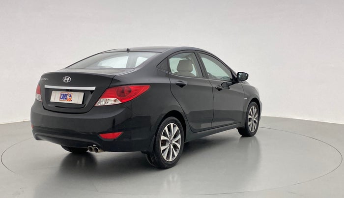 2014 Hyundai Verna FLUIDIC 1.4 VTVT CX, Petrol, Manual, 74,895 km, Right Back Diagonal