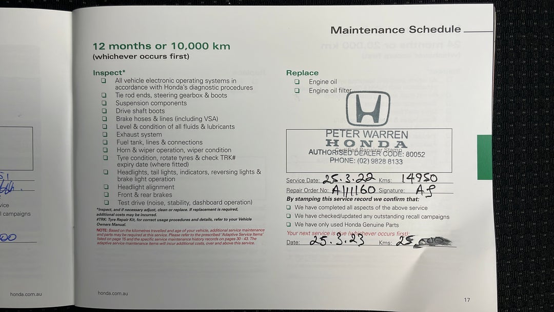 2021 Honda HR-V Vti-s, Automatic, 18537 km, Service History