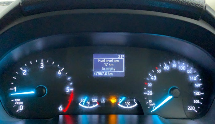 2018 Ford Ecosport AMBIENTE 1.5L DIESEL, Diesel, Manual, 47,956 km, Odometer Image