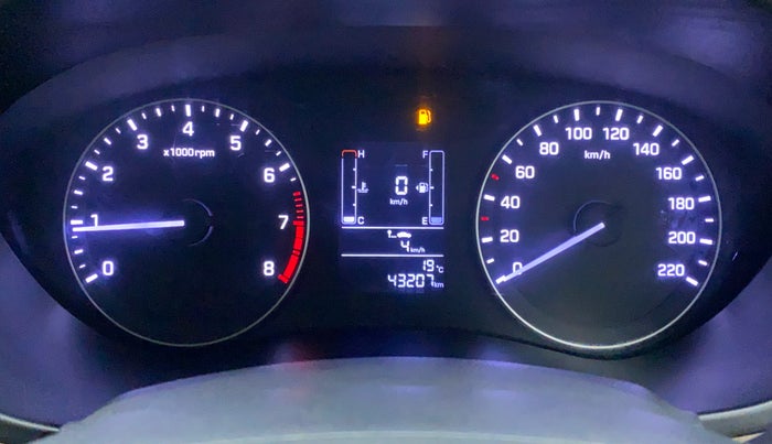 2016 Hyundai Elite i20 SPORTZ 1.2, Petrol, Manual, 43,283 km, Odometer Image
