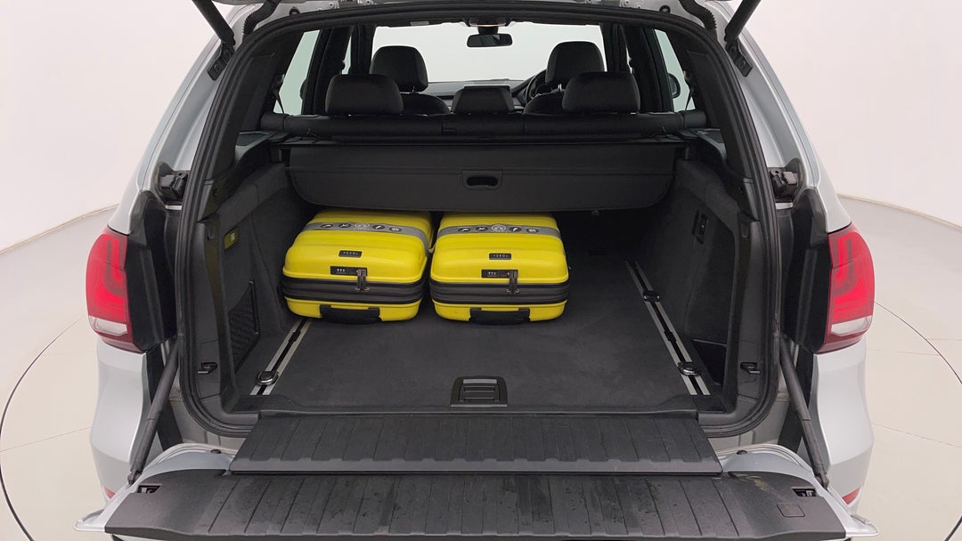 Boot Inside View with Luggage