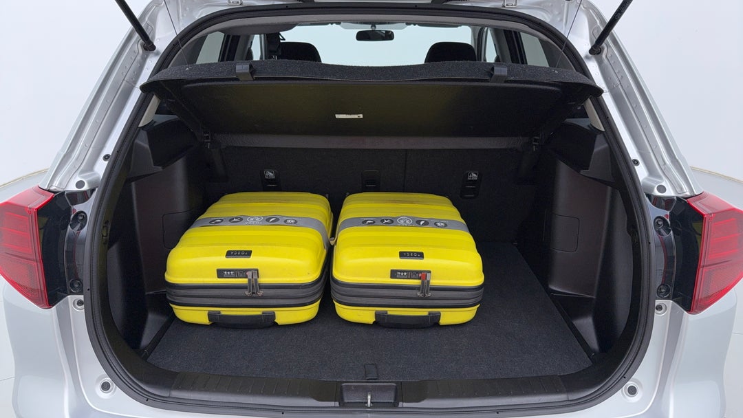 Boot Inside View with Luggage