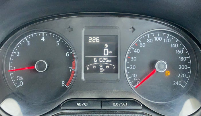 2016 Volkswagen Ameo COMFORTLINE 1.2, Petrol, Manual, 61,124 km, Odometer Image