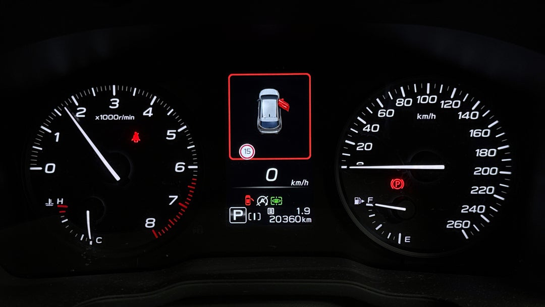 2025 Subaru Crosstrek AWD 2.0l, Automatic, 20360 km, Odometer View