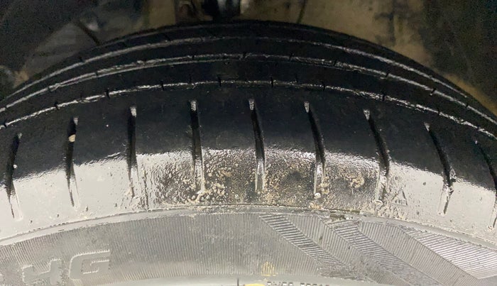 2019 Maruti Baleno ALPHA CVT PETROL 1.2, Petrol, Automatic, 40,301 km, Left Front Tyre Tread