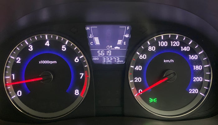 2016 Hyundai Verna FLUIDIC 1.6 SX VTVT, Petrol, Manual, 33,331 km, Odometer Image