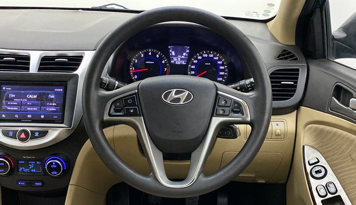 2016 Hyundai Verna FLUIDIC 1.6 SX VTVT, Petrol, Manual, 33,331 km, Steering Wheel Close Up