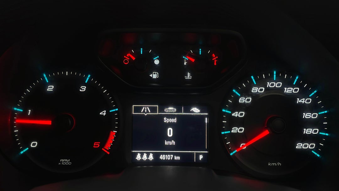 2016 Holden Colorado Ls (4x4), Automatic, 46107 km, Odometer View