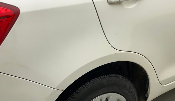 2014 Maruti Swift Dzire VXI, Petrol, Manual, 23,373 km, Right quarter panel - Minor scratches