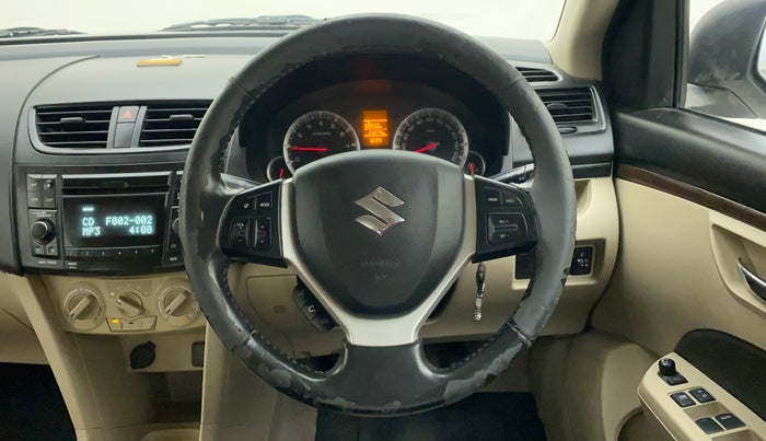 2014 Maruti Swift Dzire VXI, Petrol, Manual, 23,373 km, Steering Wheel Close Up