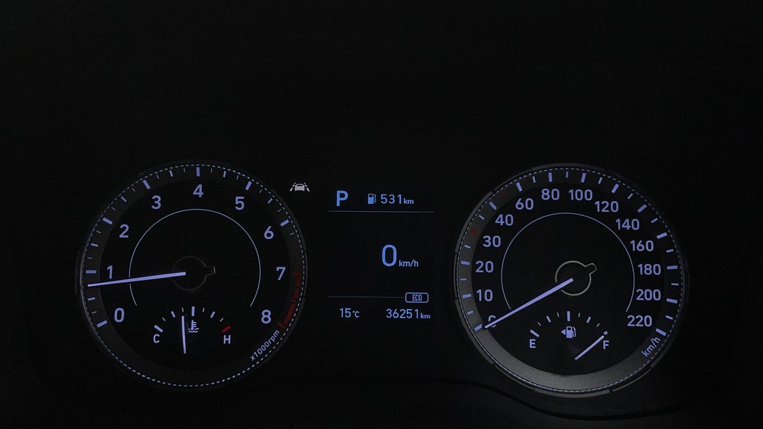 2021 Hyundai Venue Active, Automatic, 36251 km, Odometer View
