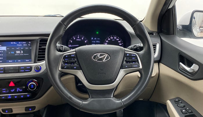 2019 Hyundai Verna 1.6 SX VTVT AT (O), Petrol, Automatic, 45,066 km, Steering Wheel Close Up