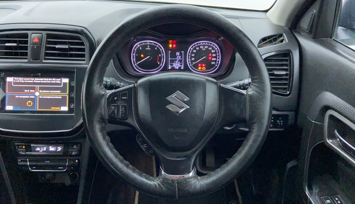2018 Maruti Vitara Brezza ZDI + AMT, Diesel, Automatic, 35,944 km, Steering Wheel Close-up