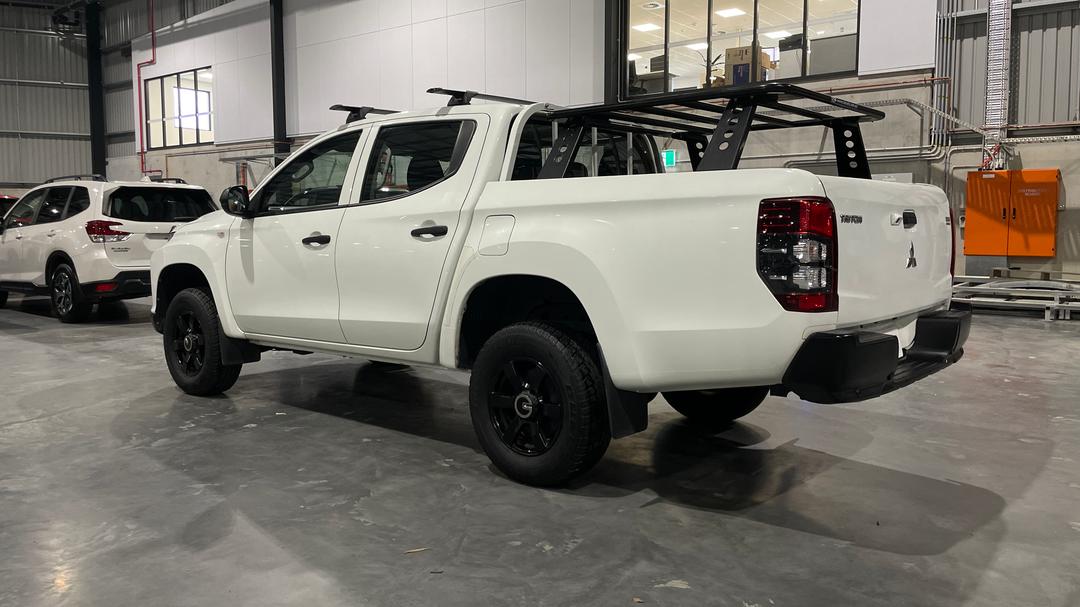 2019 Mitsubishi Triton Glx (4x4), Manual, 128071 km, Left Back Diagonal (45- Degree) View