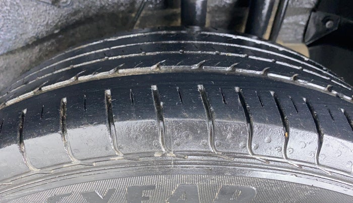 2018 Tata NEXON XM 1.2, Petrol, Manual, 22,830 km, Left Rear Tyre Tread