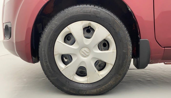 2010 Maruti Ritz VXI ABS, Petrol, Manual, 1,43,381 km, Left Front Wheel