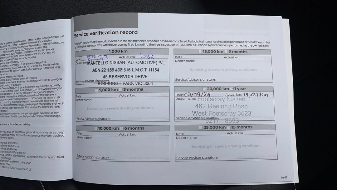 2023 Nissan Navara Pro-4x (4x4), Automatic, 14481 km, Service History