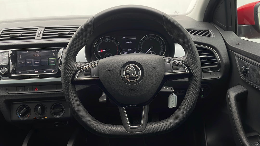 Steering Wheel Close-up