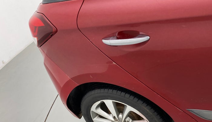 2014 Hyundai Elite i20 ASTA 1.2, CNG, Manual, 1,07,493 km, Right quarter panel - Slightly dented