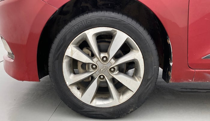 2014 Hyundai Elite i20 ASTA 1.2, CNG, Manual, 1,07,493 km, Left Front Wheel