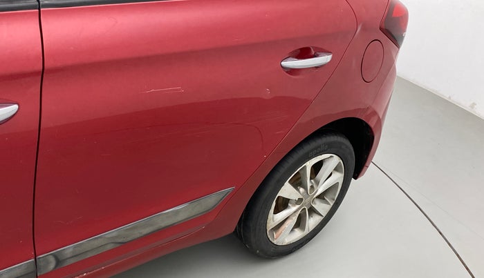 2014 Hyundai Elite i20 ASTA 1.2, CNG, Manual, 1,07,493 km, Rear left door - Slightly dented
