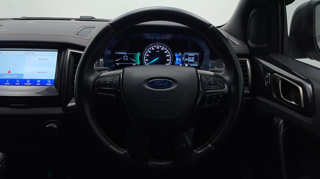 2021 Ford Ranger Wildtrak 2.0 (4x4), Automatic, 47157 km, Steering Wheel Close-up