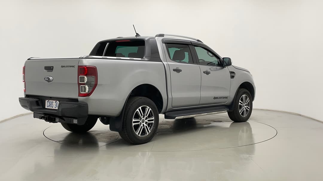 2021 Ford Ranger Wildtrak 2.0 (4x4), Automatic, 47157 km, Right Back Diagonal (45- Degree) View