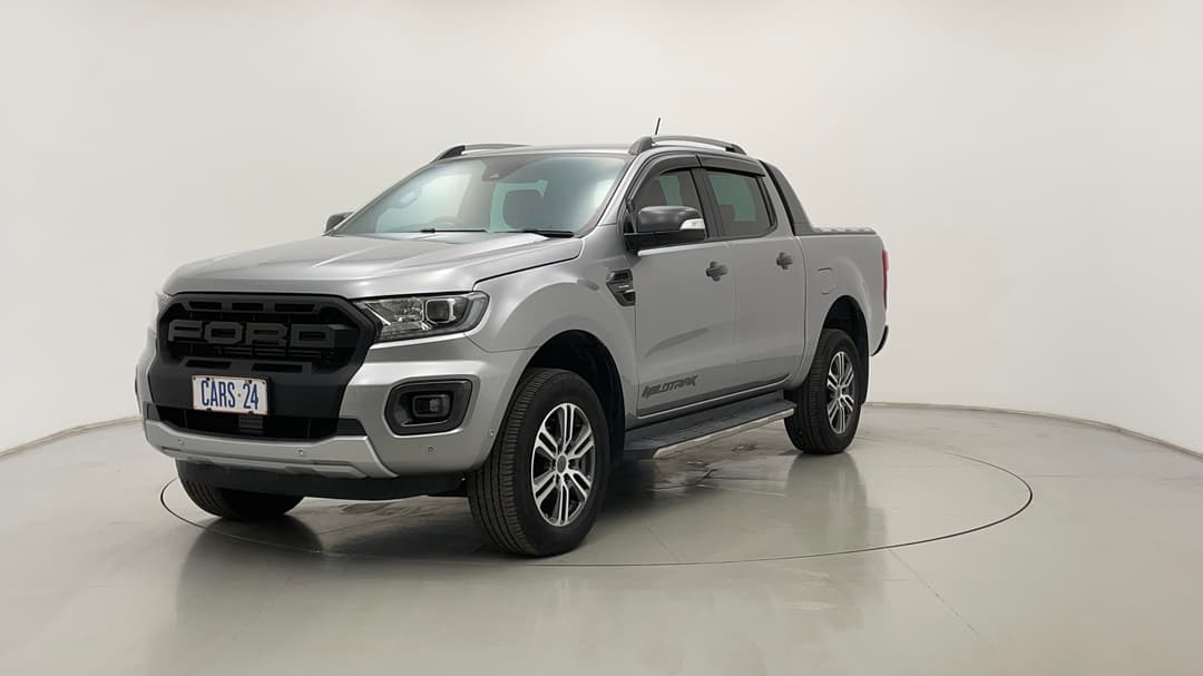2021 Ford Ranger Wildtrak 2.0 (4x4), Automatic, 47157 km, Left Front Diagonal (45- Degree) View