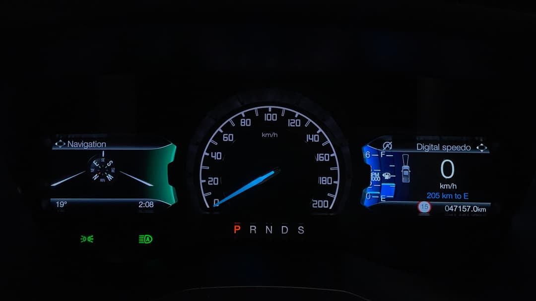 2021 Ford Ranger Wildtrak 2.0 (4x4), Automatic, 47157 km, Odometer View
